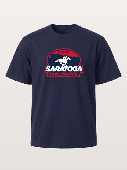 Saratoga Race Course Shield Crest Gildan T-shirt