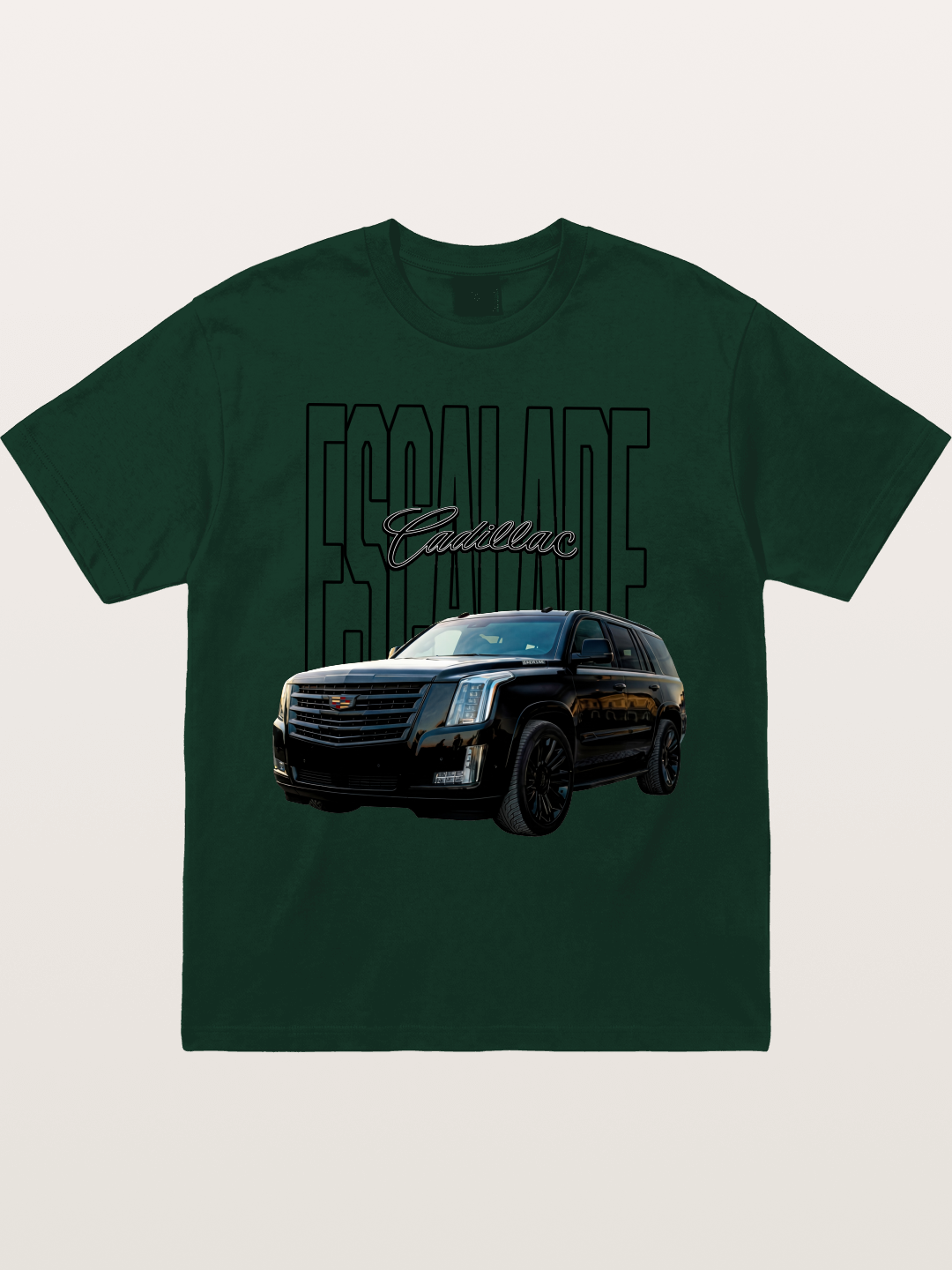 Cadillac SUV Modern Line Art Gildan T-shirt