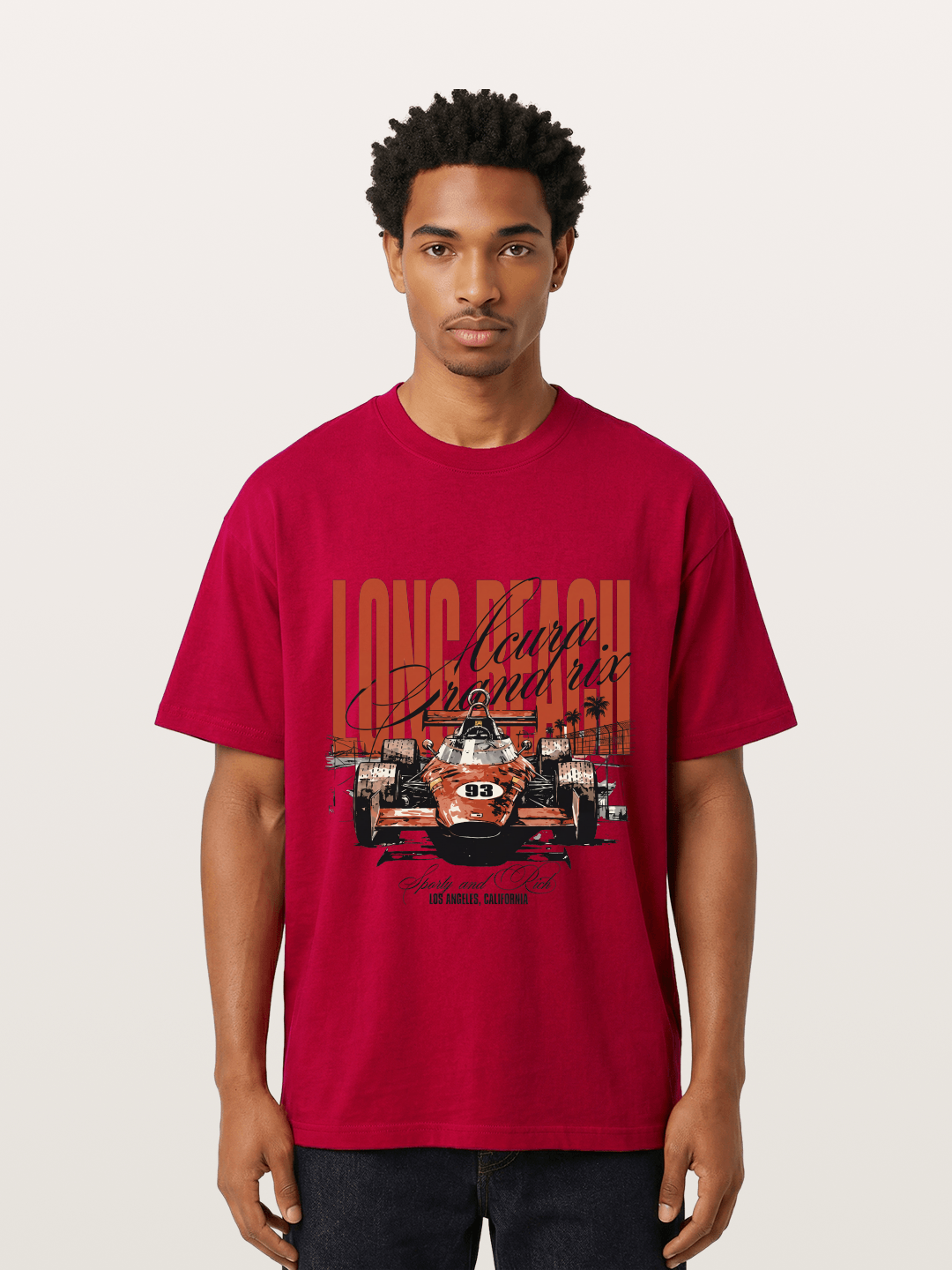 Long Beach Grand Prix Art Gildan T-shirt