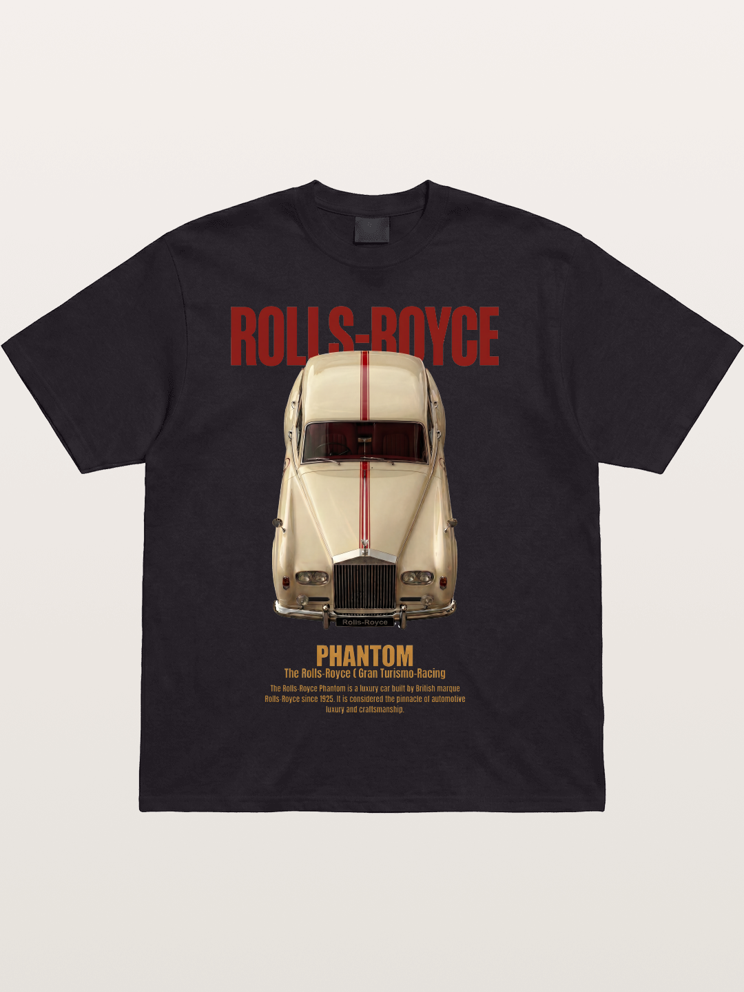 Vintage Rolls Royce Phantom Cotton T-shirt