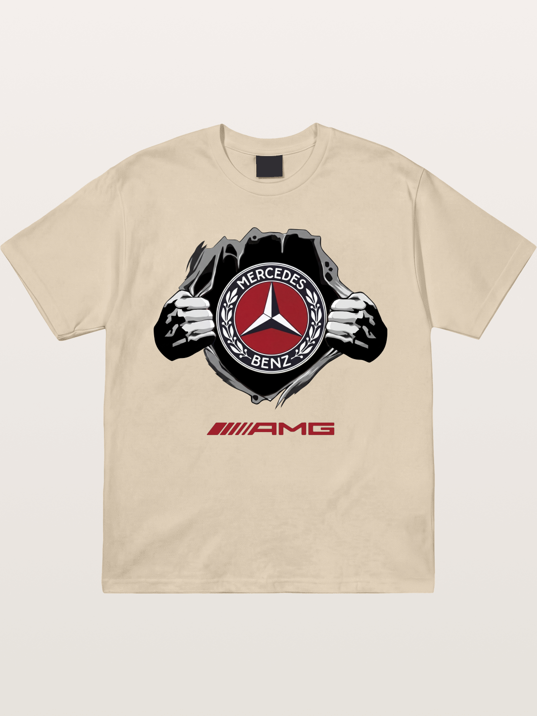 Benz Star Tear Graphic Gildan T-shirt