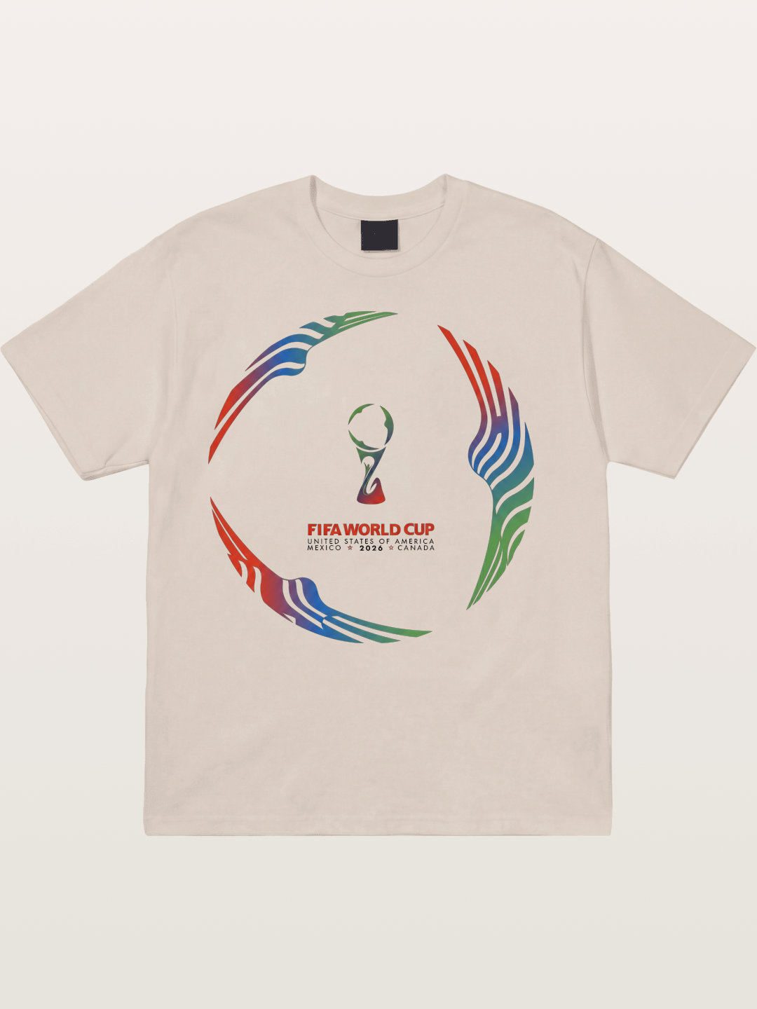 2026 World Cup Official Logo Cotton T-shirt