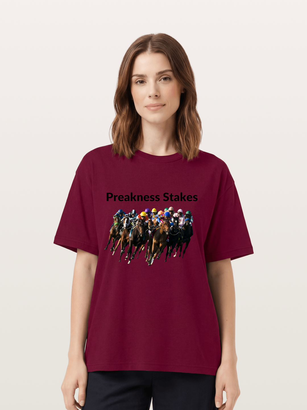 Preakness Stakes Starting Field Race Gildan T-shirt