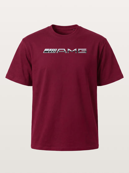 Metallic Finish AMG Three Strip Emblem Gildan T-shirt