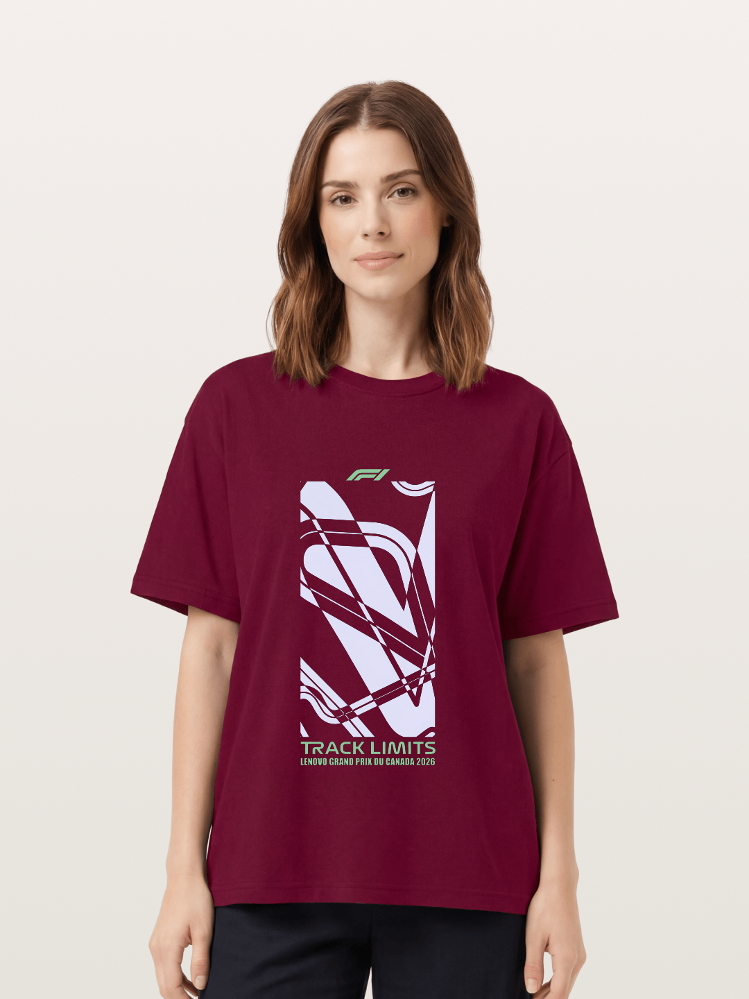 F1 Canada Track Line Art Gildan T-shirt
