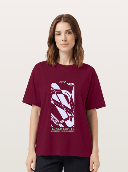 F1 Canada Track Line Art Gildan T-shirt