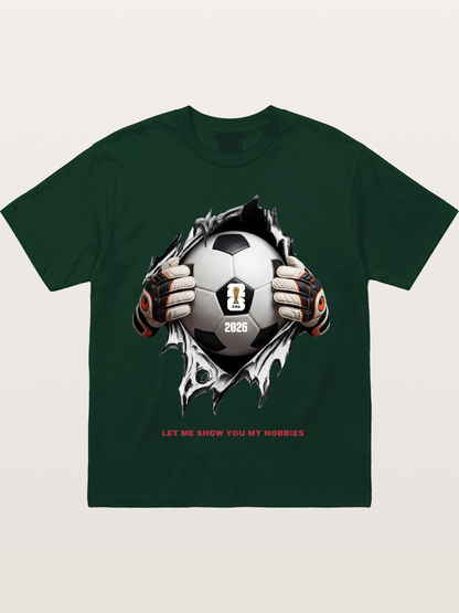 Soccer Ball Tear Effect 2026 Gildan T-shirt