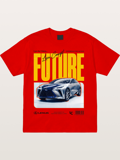 Future Lexus Concept Magazine Cotton T-shirt