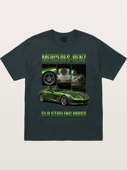 Mercedes SLR Stirling Moss Art Gildan T-shirt