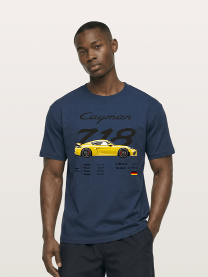 718 Porsche Vibe Cotton T-shirt