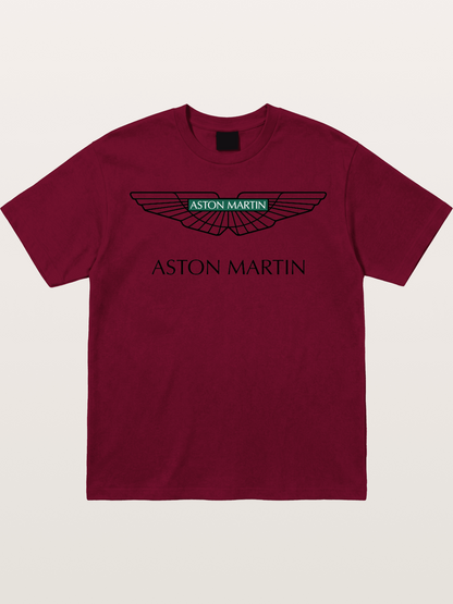 Aston Martin Winged Badge Gildan T-shirt