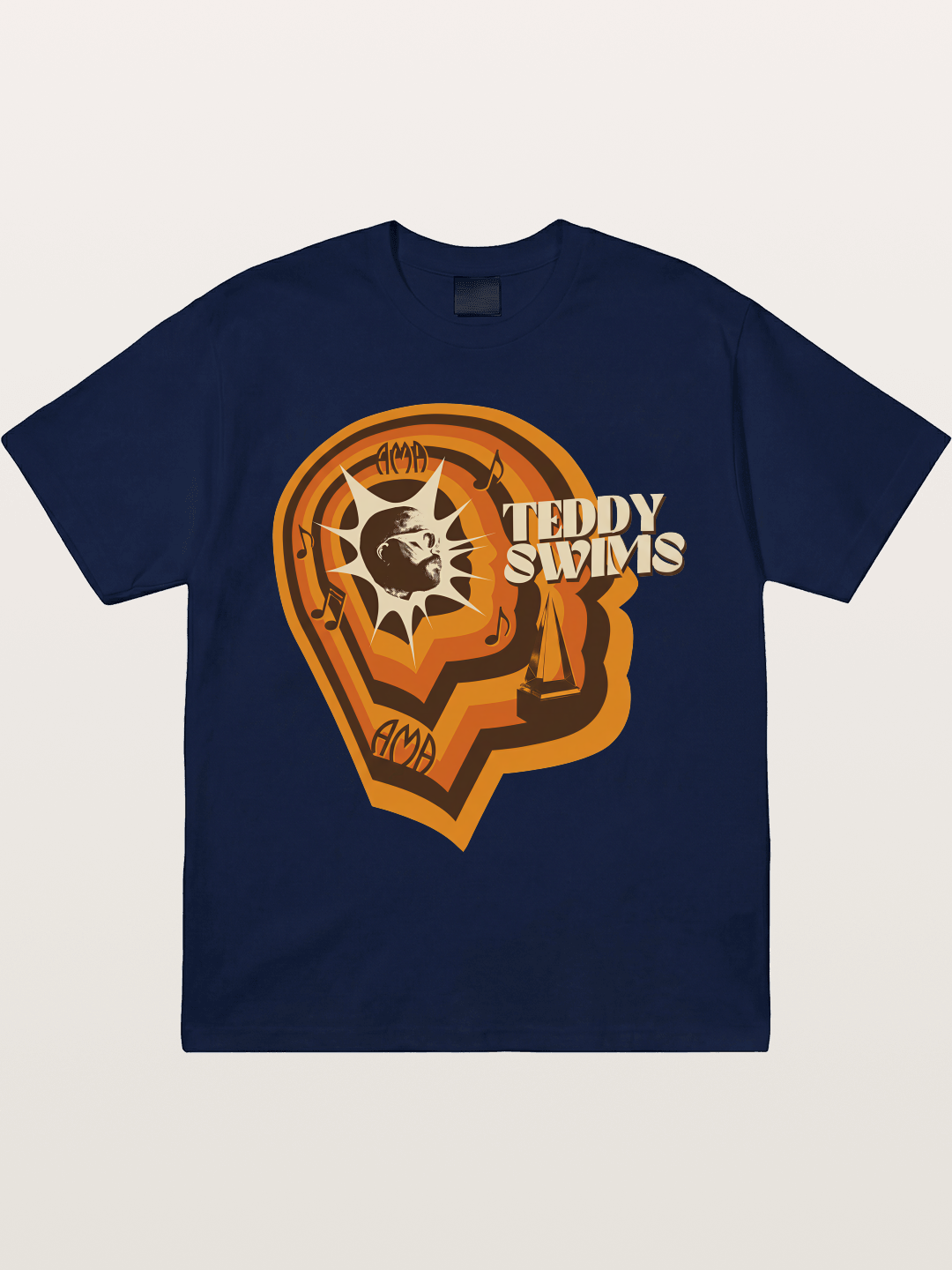 Teddy Swims Retro Ear Graphic Gildan T-shirt