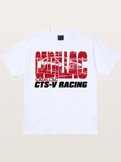 Cadillac CTS-V Racing Typography Gildan T-shirt