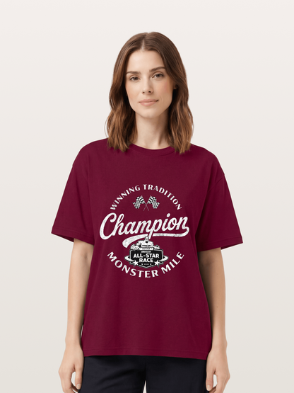 NASCAR Champion Vintage Stamp Design Gildan T-shirt