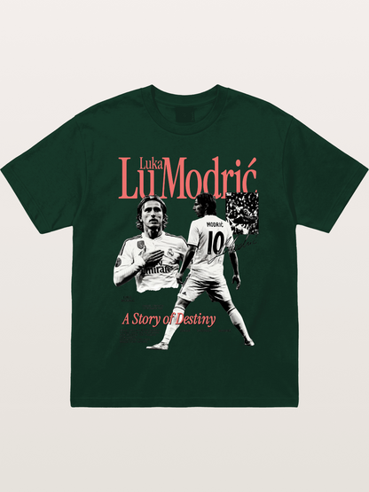 Luka Modric Destiny Story Gildan T-shirt