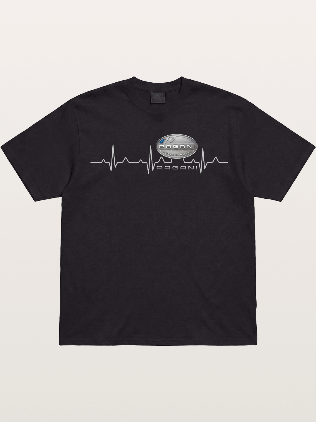 Pagani Heartbeat Badge Gildan T-shirt