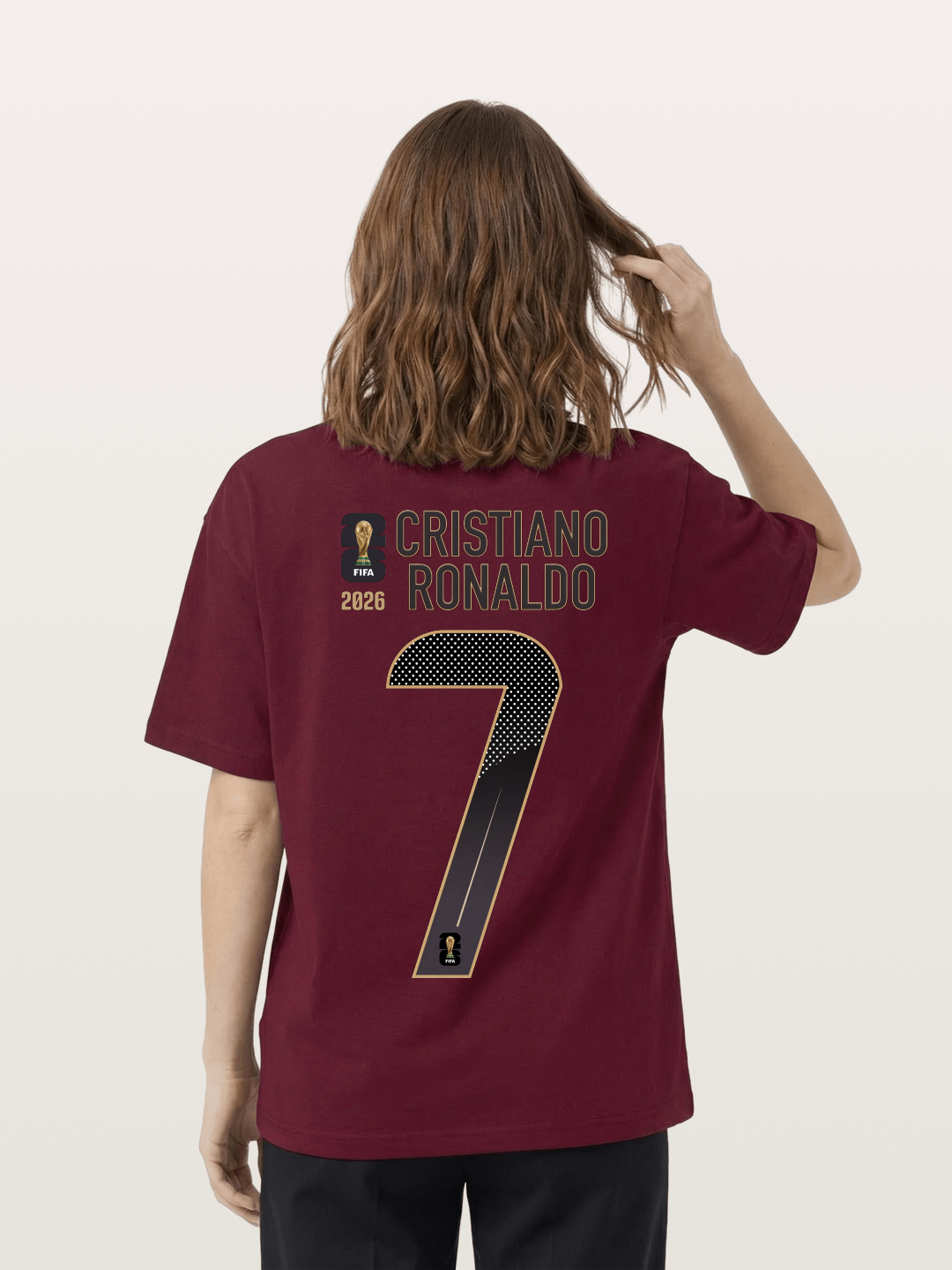 Portugal 7 Ronaldo 2026 WC Gildan T-shirt