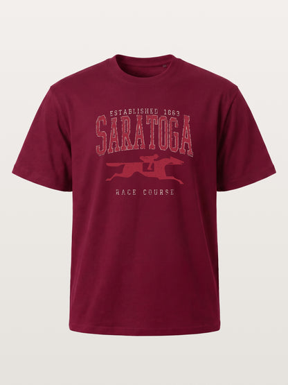 Saratoga Vintage Horse Silhouette Gildan T-shirt