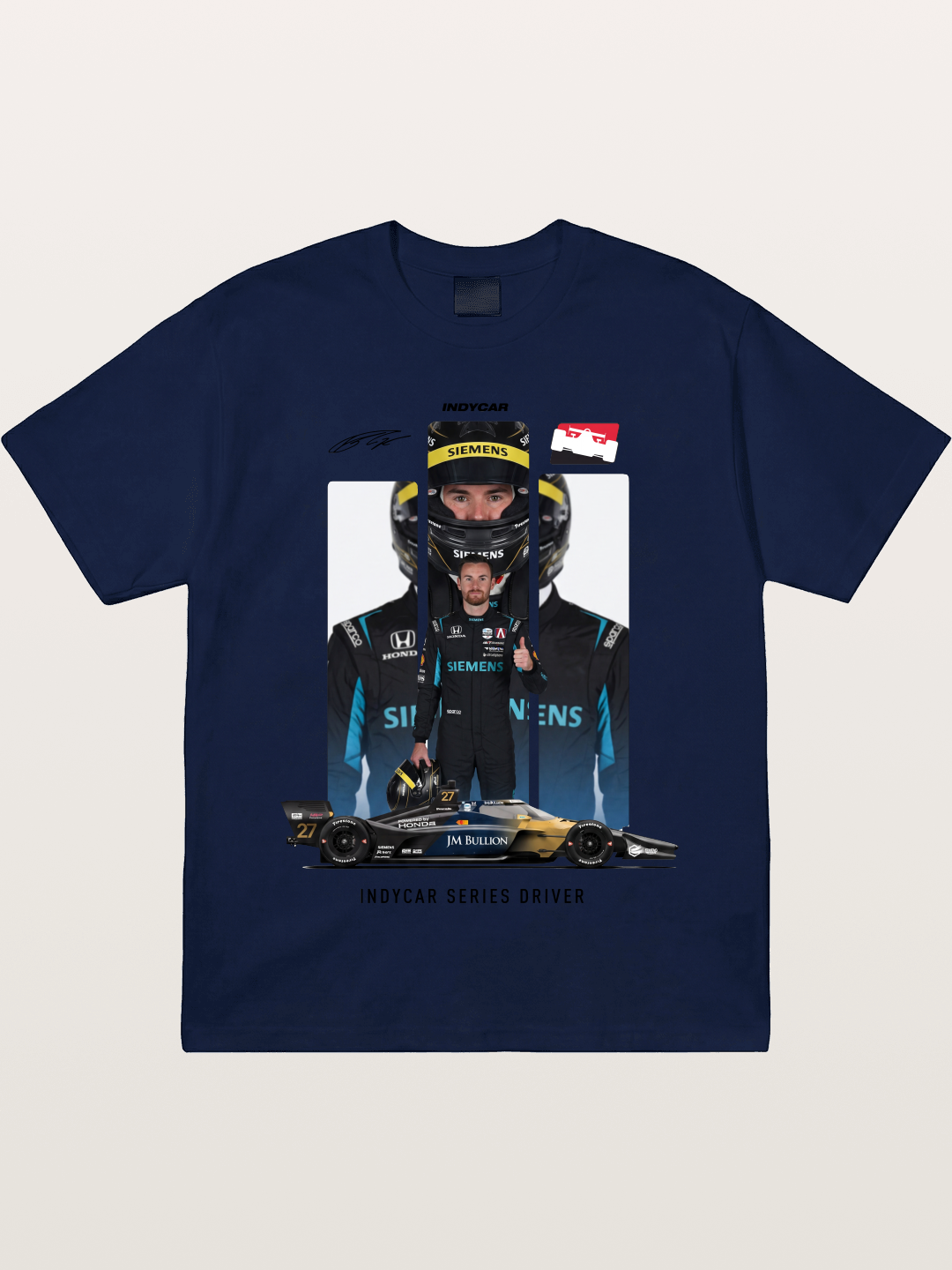 #27 IndyCar Driver Kyle Kirkwood Gildan T-shirt