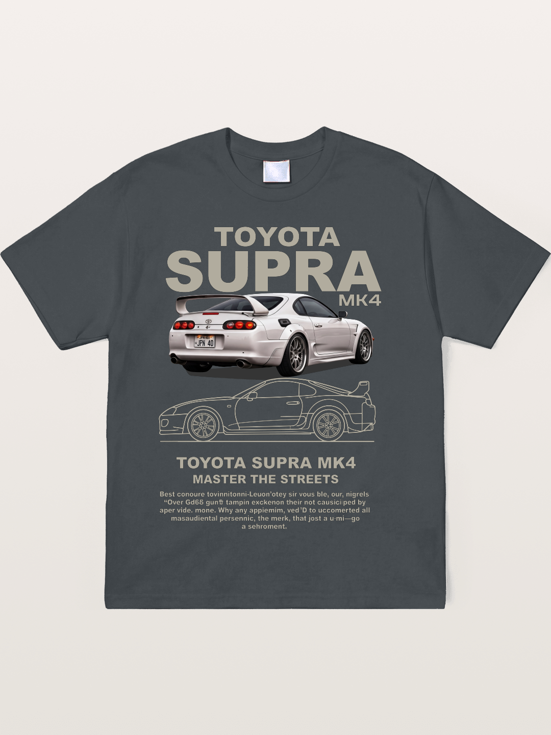 Supra MK4 Line Art & Full View Soft-Stay T-shirt