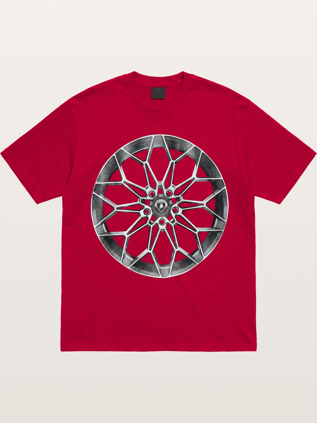 Lamborghini Multi-Spoke Alloy Wheel Gildan T-shirt