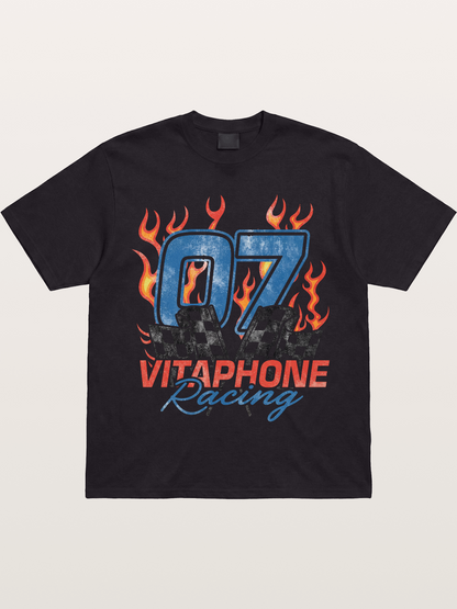 07 Racing Flame Gildan T-shirt