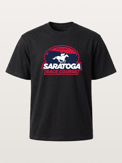 Saratoga Race Course Shield Crest Cotton T-shirt