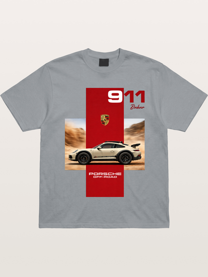 Porsche 911 Offroad Safari Style Gildan T-shirt