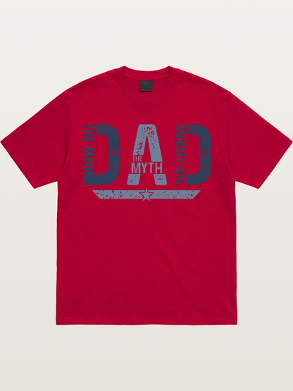 Dad The Man The Myth Legend Gildan T-shirt