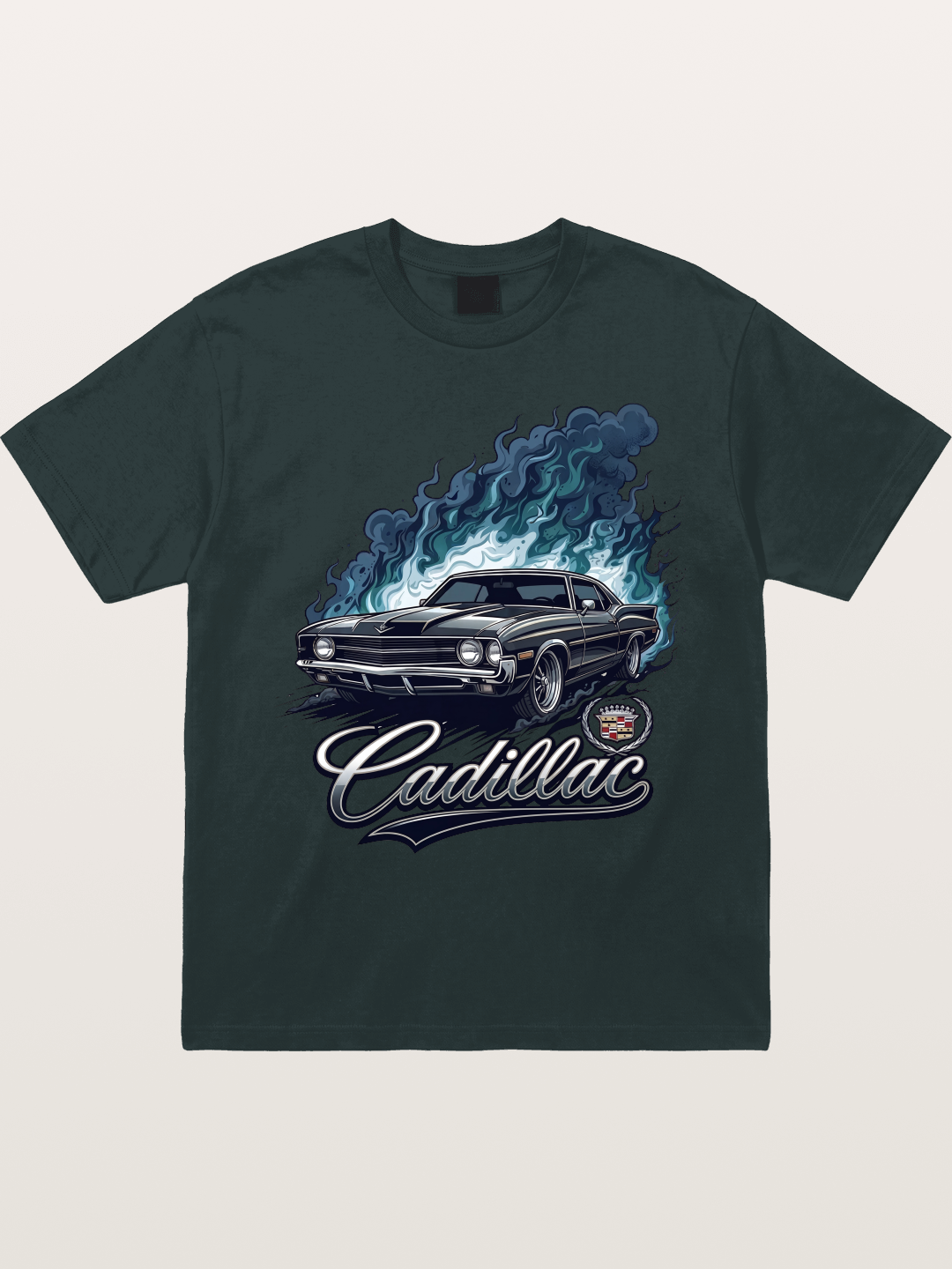 Smoke Burst Luxury Sedan Gildan T-shirt