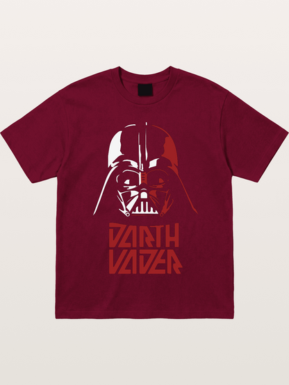 Darth Vader Red White Helmet Gildan T-shirt