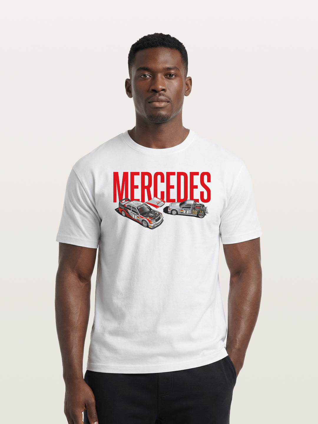DTM Split Cotton T-shirt