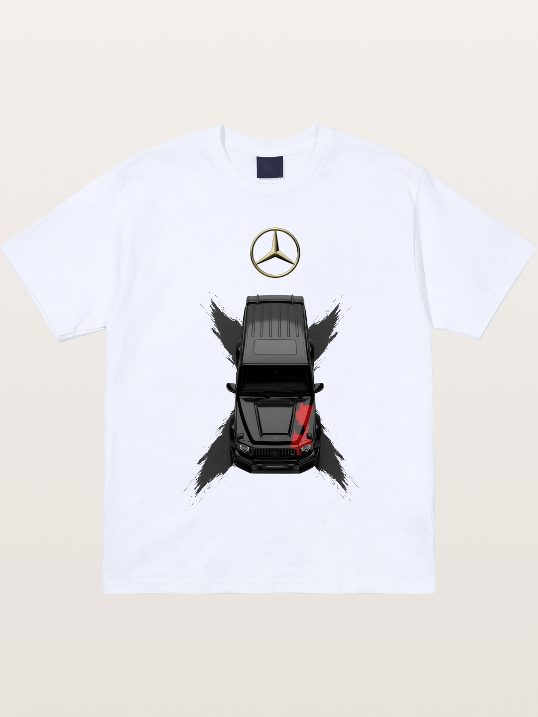 Mercedes Boxy Car Graphic Gildan T-shirt