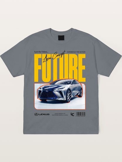Future Lexus Concept Magazine Cotton T-shirt