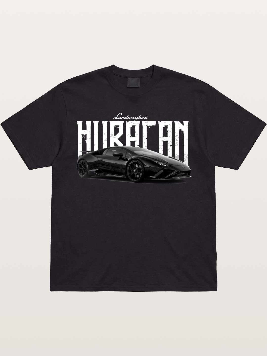 Black Lamborghini Huracan Coupe Gildan T-shirt