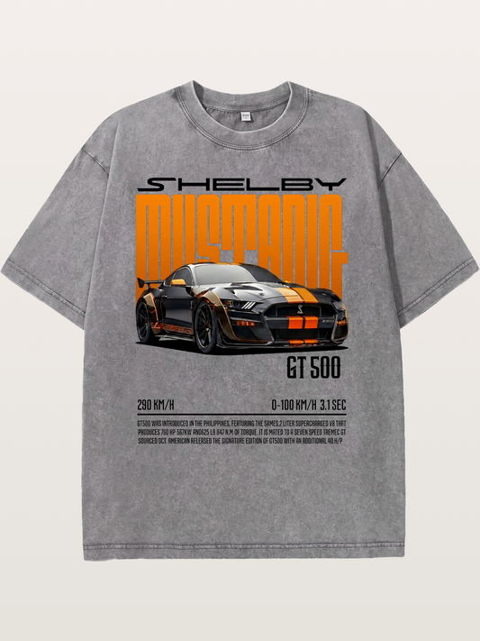Shelby Mustang GT500 Art Washed T-shirt
