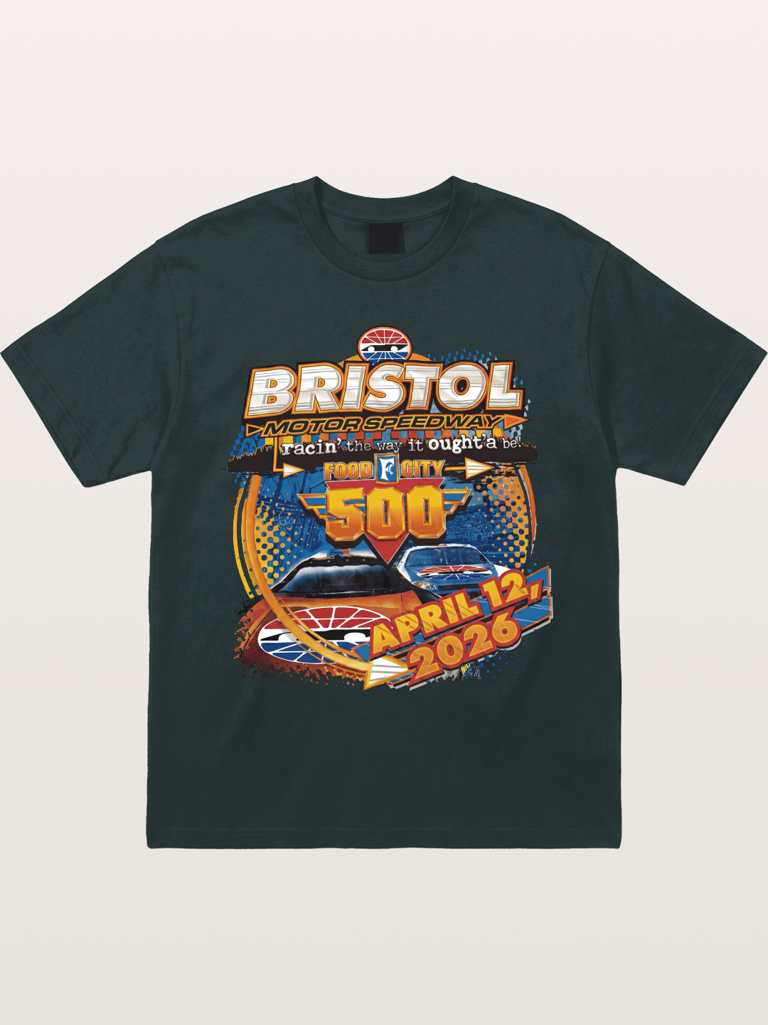 2026 Bristol Food City 500 Print Gildan T-shirt