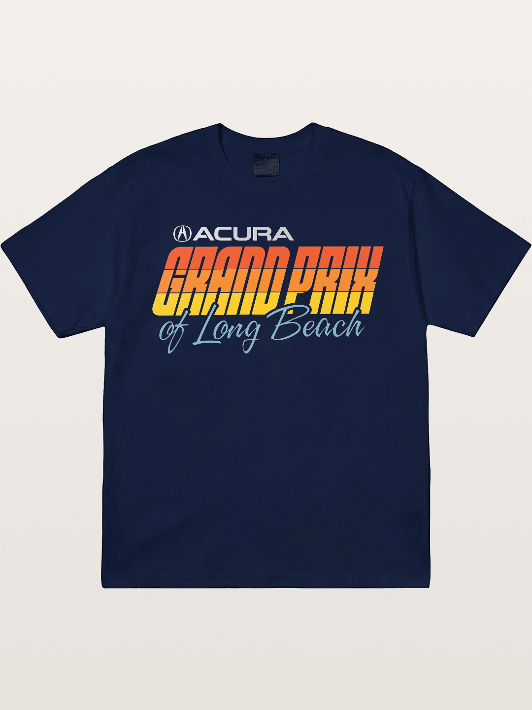 Sunset Grand Prix Typography Gildan T-shirt
