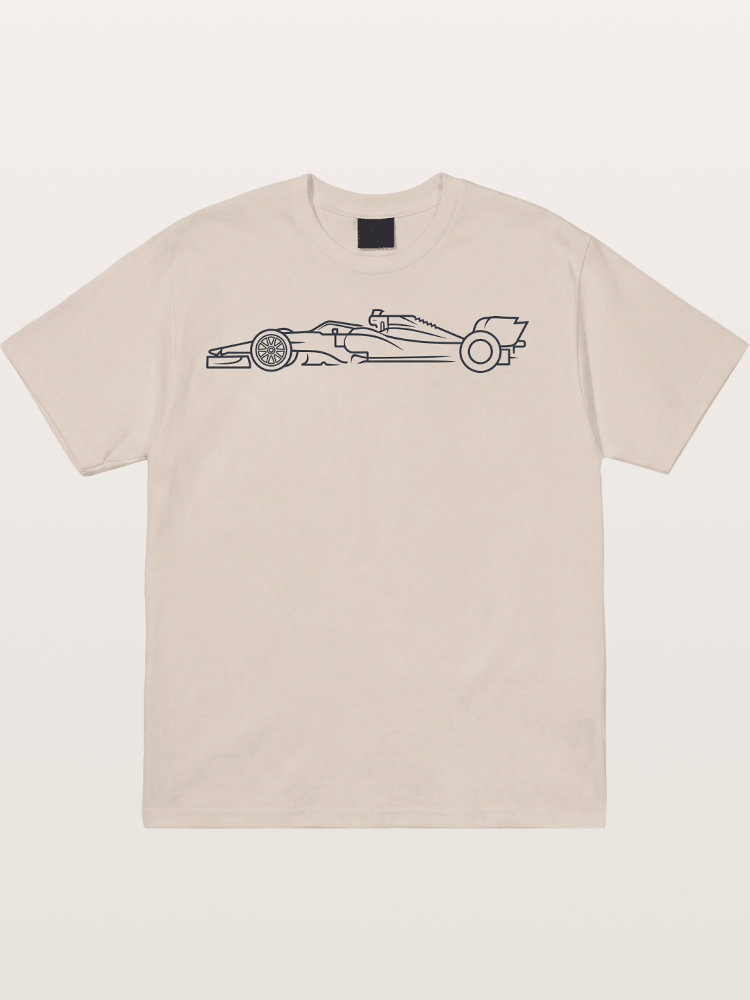 Race Outline Cotton T-shirt