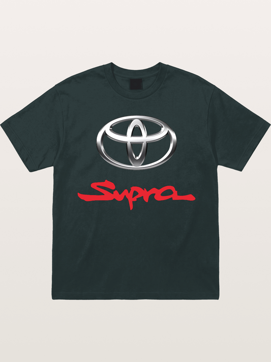 Toyota Supra Handwritten Logo Gildan T-shirt