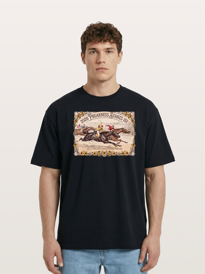 2026 Pimlico Race Course Print Cotton T-shirt