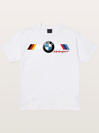 BMW M Motorsport Logo Print Cotton T-shirt