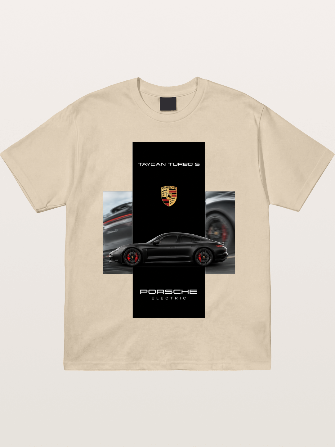 Porsche Taycan Turbo S Electric Gildan T-shirt