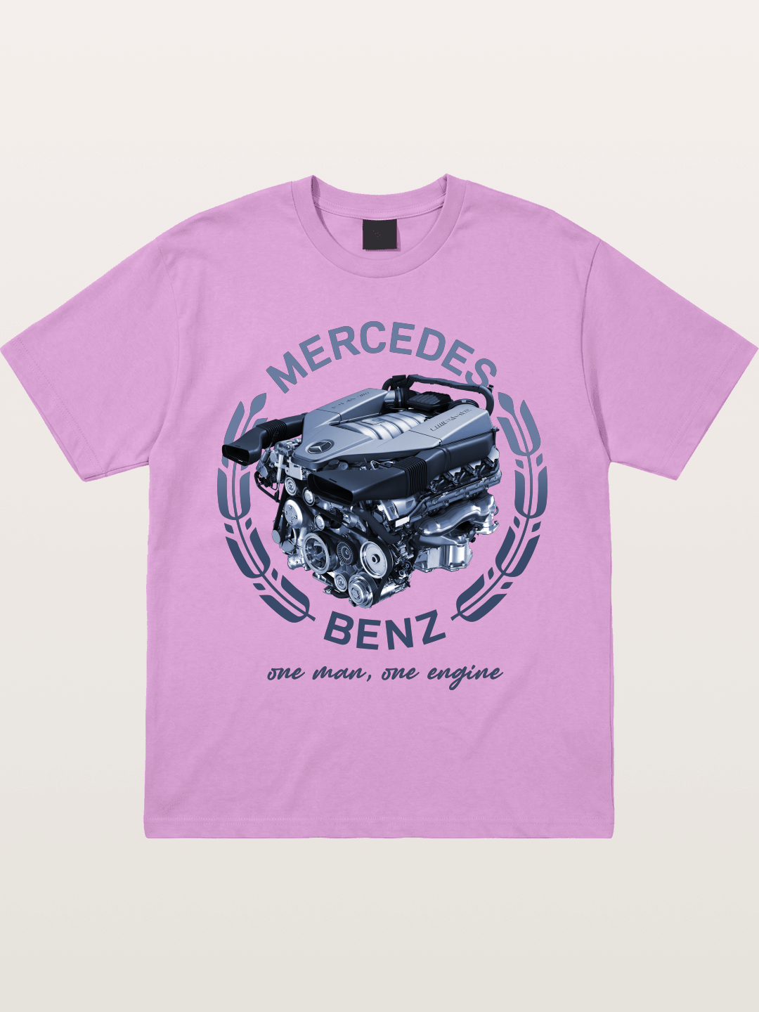 Benz V8 Engine Technical View Gildan T-shirt