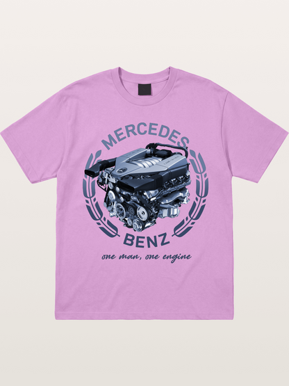 Benz V8 Engine Technical View Gildan T-shirt
