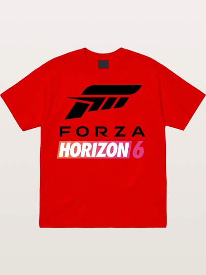 Forza Horizon 6 Logo Design Cotton T-shirt