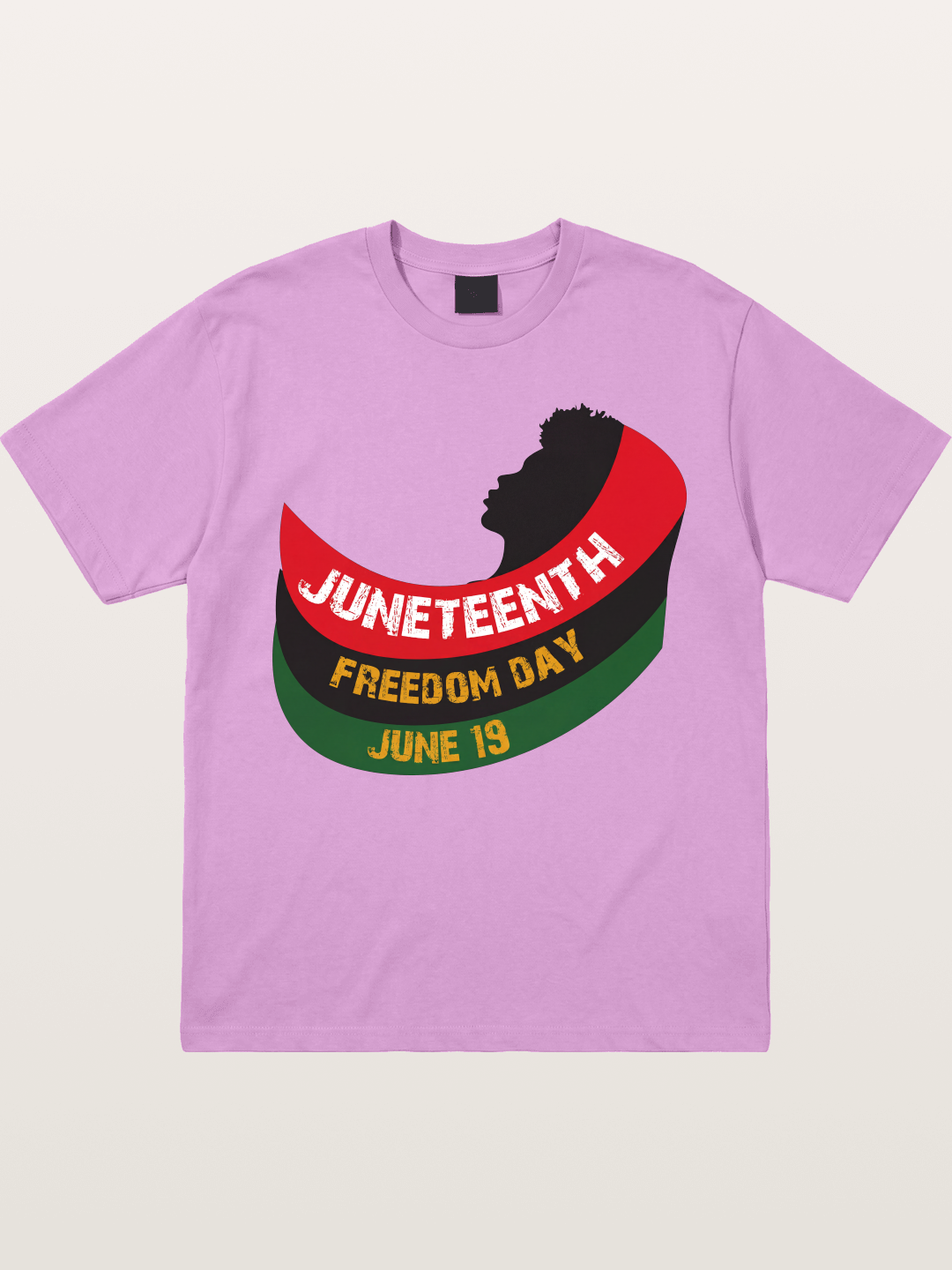 Juneteenth Freedom Day Silhouette Gildan T-shirt