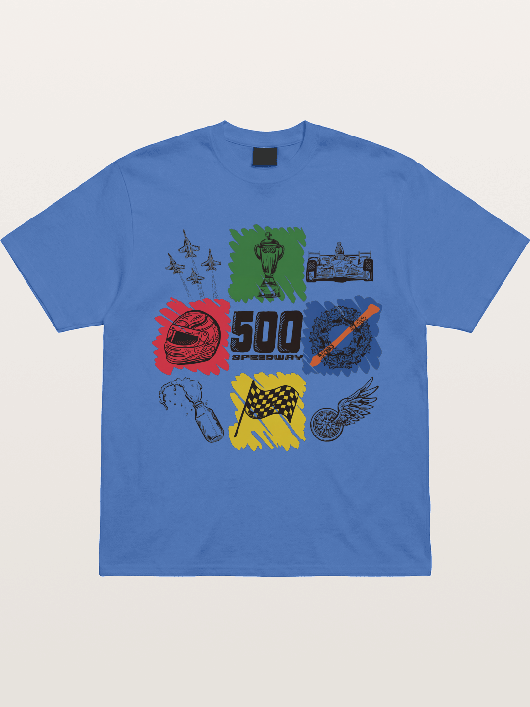 Indy 500 Sketch Gildan T-shirt