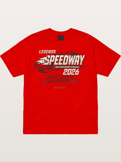 Flame Speedway Cotton T-shirt