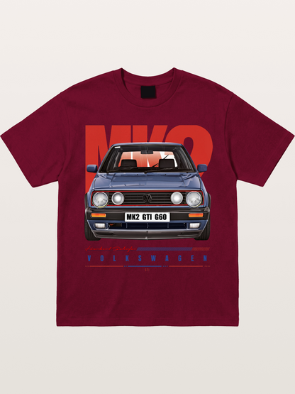 Volkswagen Golf MK2 GTI G60 Gildan T-shirt